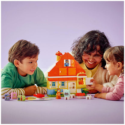 LEGO DUPLO Bluey: Blueys Family House with Memory Game 10459