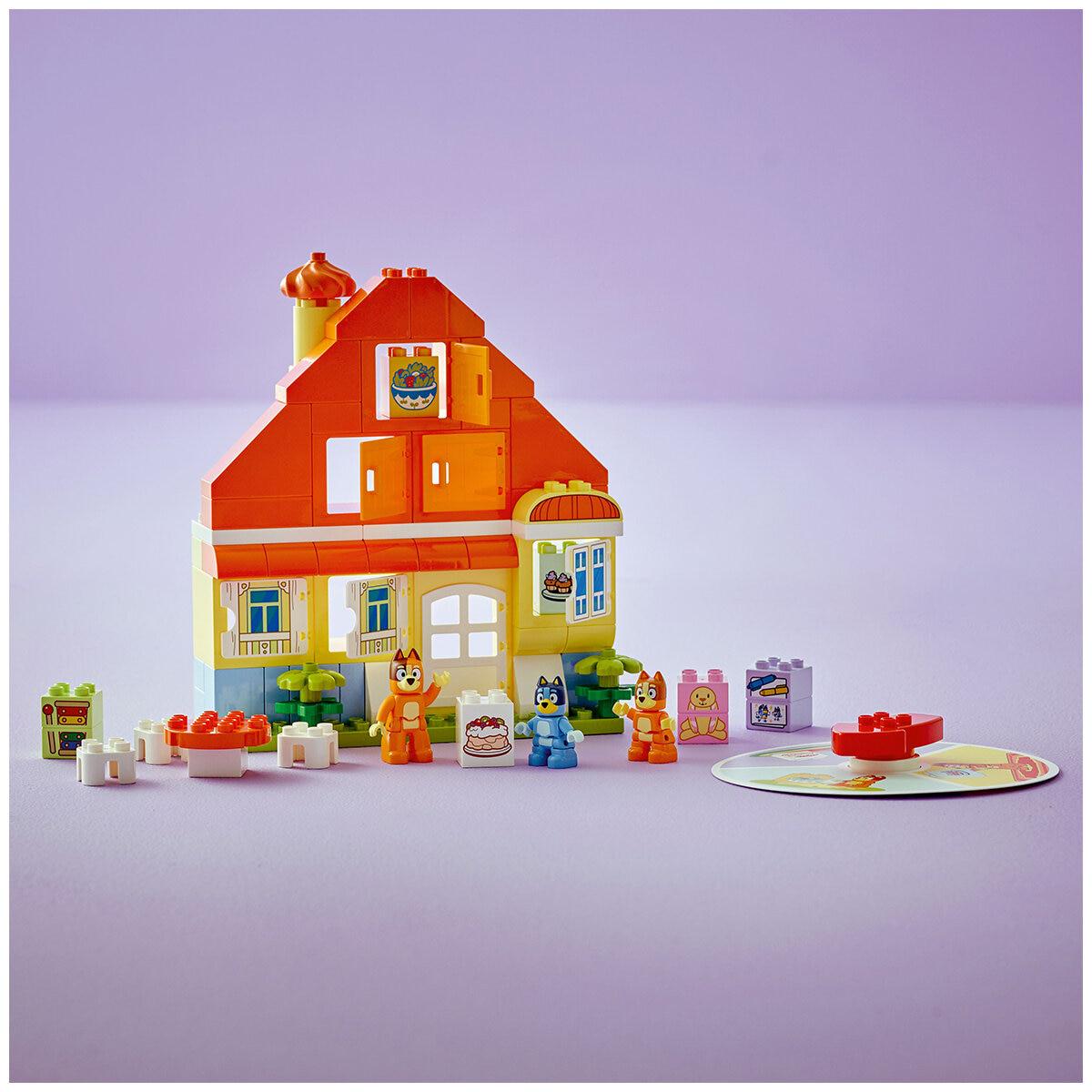 LEGO DUPLO Bluey: Blueys Family House with Memory Game 10459