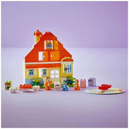 LEGO DUPLO Bluey: Blueys Family House with Memory Game 10459