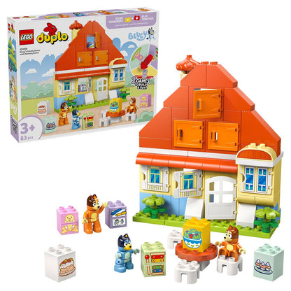 LEGO DUPLO Bluey: Blueys Family House with Memory Game 10459