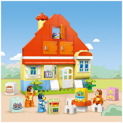 LEGO DUPLO Bluey: Blueys Family House with Memory Game 10459