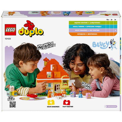 LEGO DUPLO Bluey: Blueys Family House with Memory Game 10459