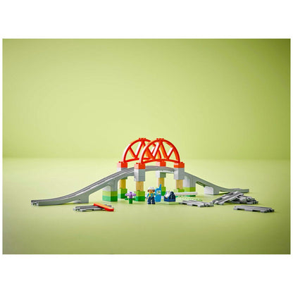 LEGO DUPLO Town Train Bridge And Tracks Expansion Set 10426