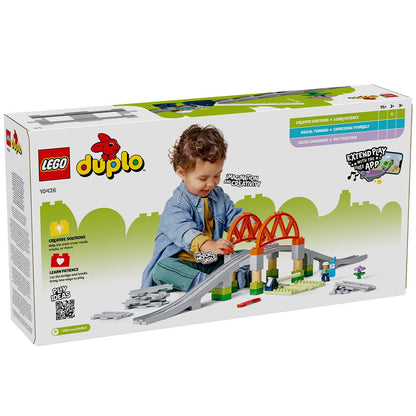 LEGO DUPLO Town Train Bridge And Tracks Expansion Set 10426