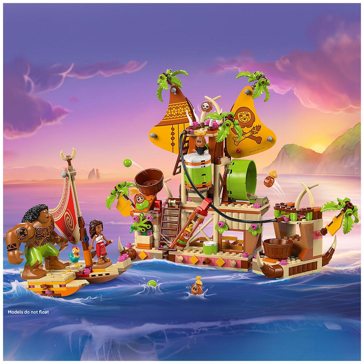 LEGO Disney Moana Kakamora Barge 43258