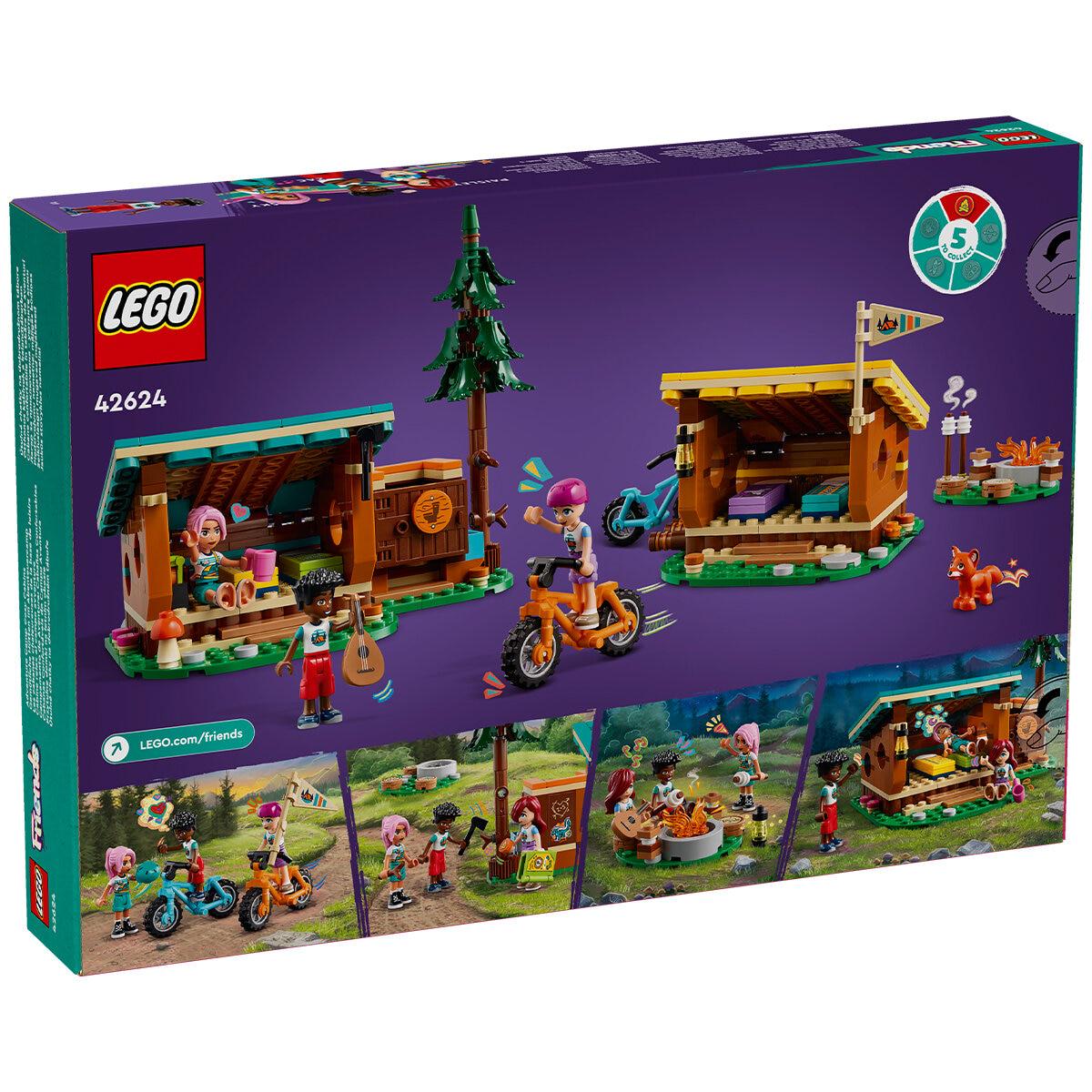 LEGO Friends Adventure Camp Cozy Cabins 42624