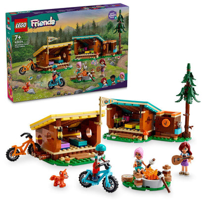 LEGO Friends Adventure Camp Cozy Cabins 42624