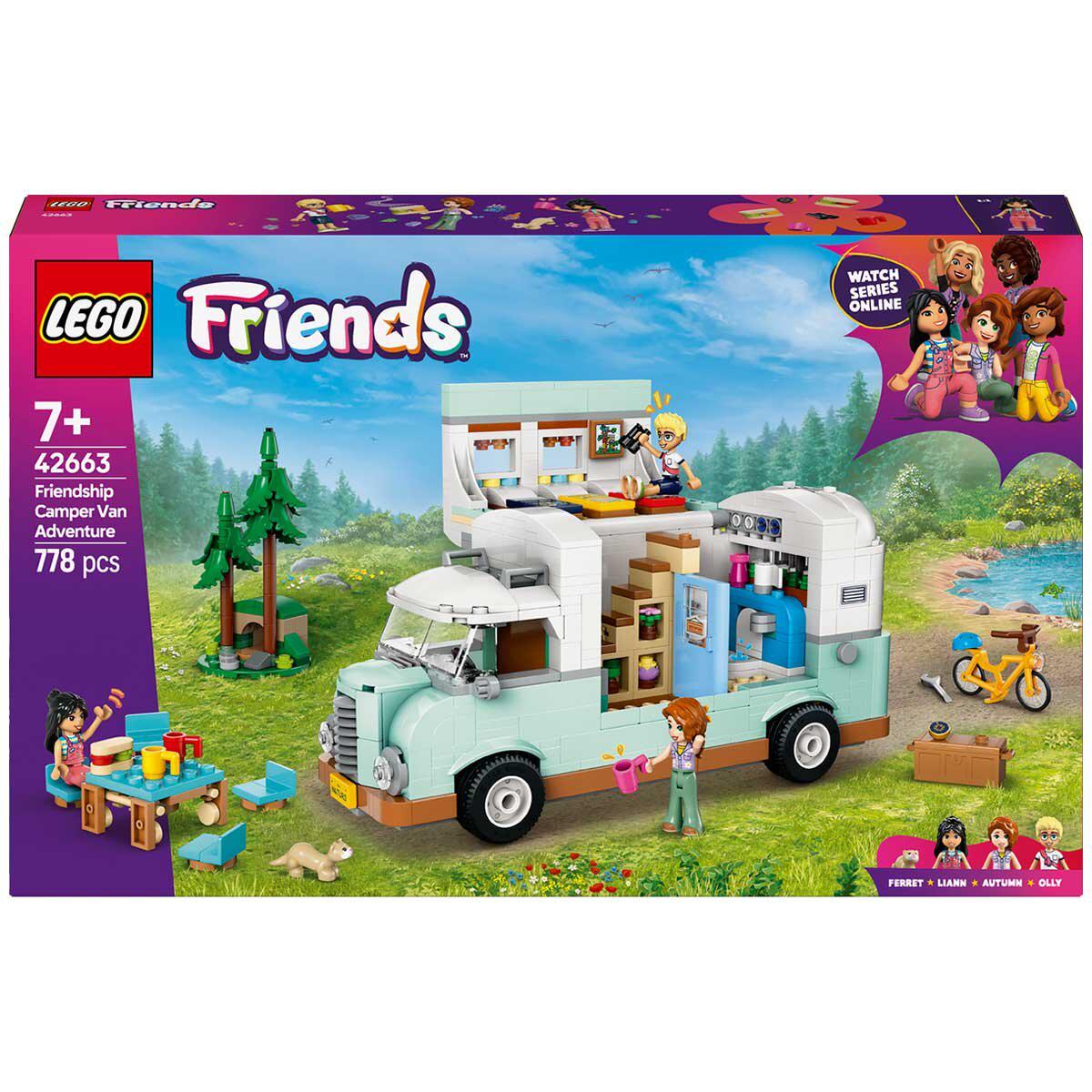LEGO Friends Friendship Camper Van Adventure 42663