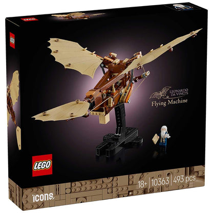 LEGO Icons Leonardo da Vincis Flying Machine Desk Decor Set for Adults 10363