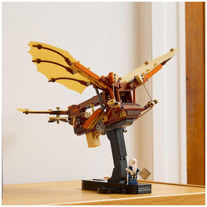 LEGO Icons Leonardo da Vincis Flying Machine Desk Decor Set for Adults 10363