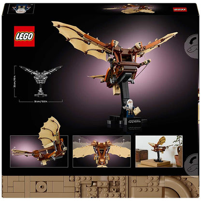 LEGO Icons Leonardo da Vincis Flying Machine Desk Decor Set for Adults 10363