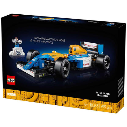 LEGO Icons Williams Racing FW14B And Nigel Mansell 10353