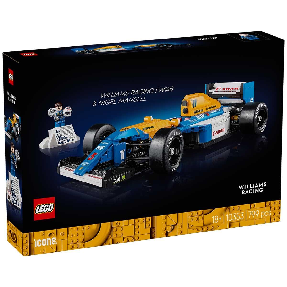 LEGO Icons Williams Racing FW14B And Nigel Mansell 10353