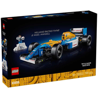 LEGO Icons Williams Racing FW14B And Nigel Mansell 10353