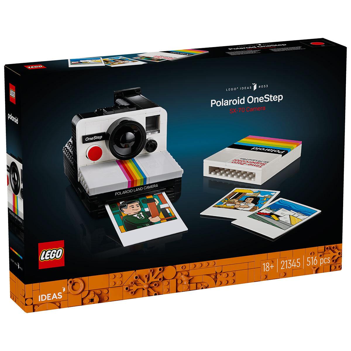 LEGO Ideas Polaroid OneStep SX-70 Camera 21345
