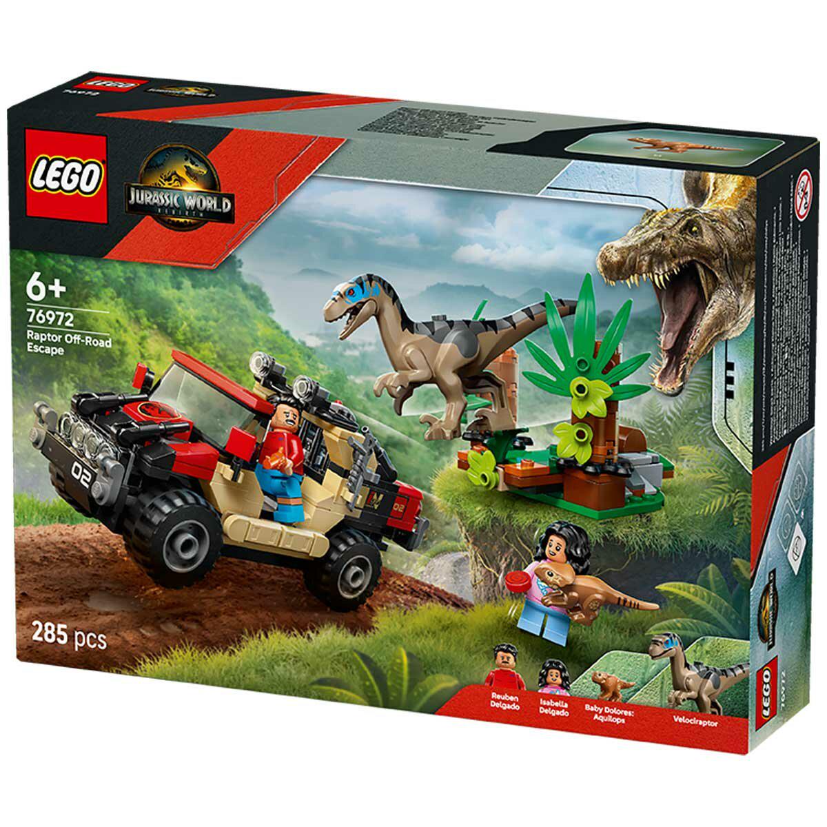LEGO Jurassic World Raptor Off Road Escape 76972