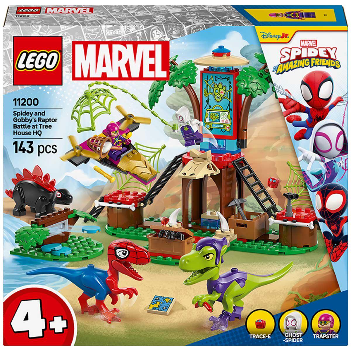 LEGO Marvel Spidey And Gobbys Raptor Battle At Tree House HQ 11200