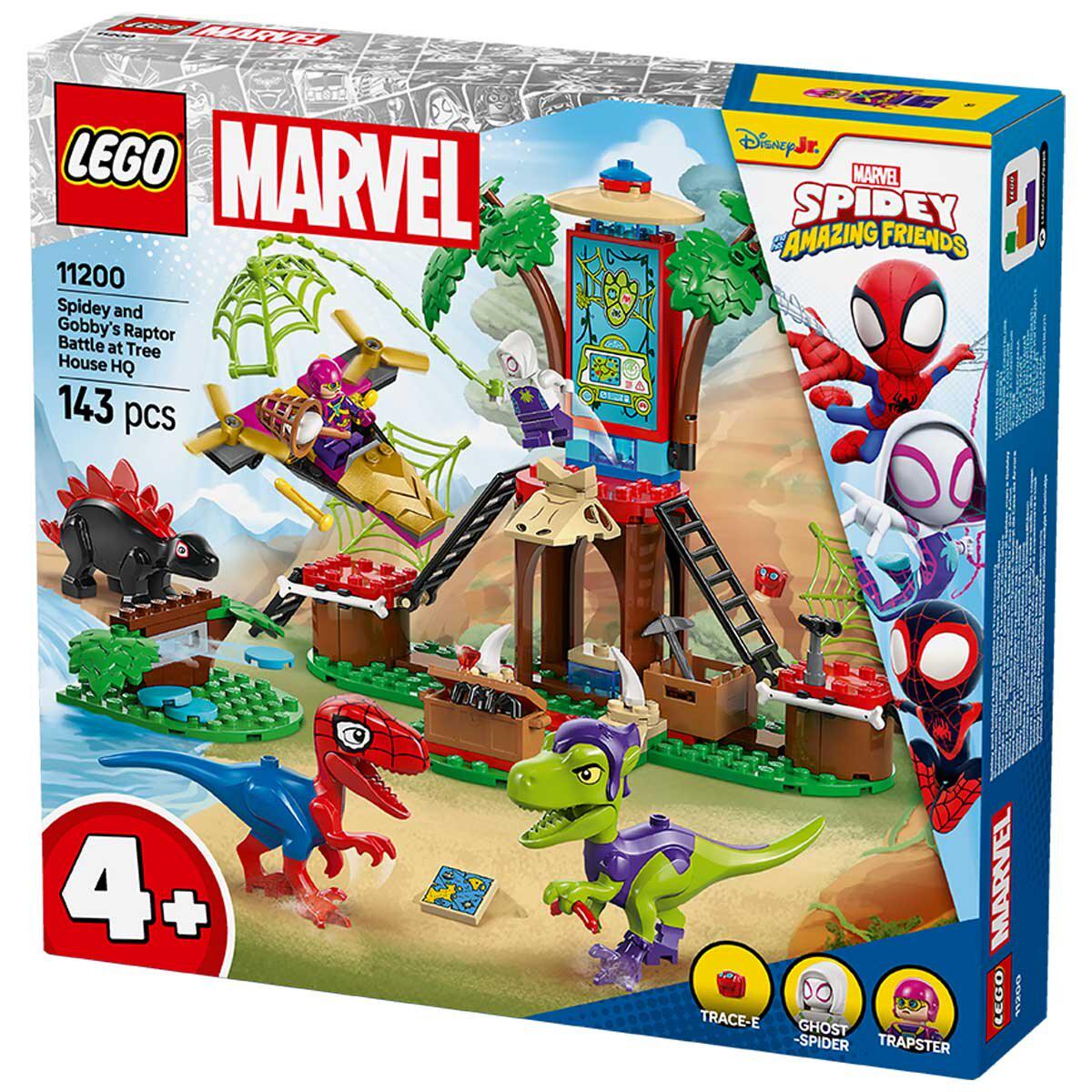 LEGO Marvel Spidey And Gobbys Raptor Battle At Tree House HQ 11200