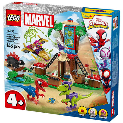 LEGO Marvel Spidey And Gobbys Raptor Battle At Tree House HQ 11200