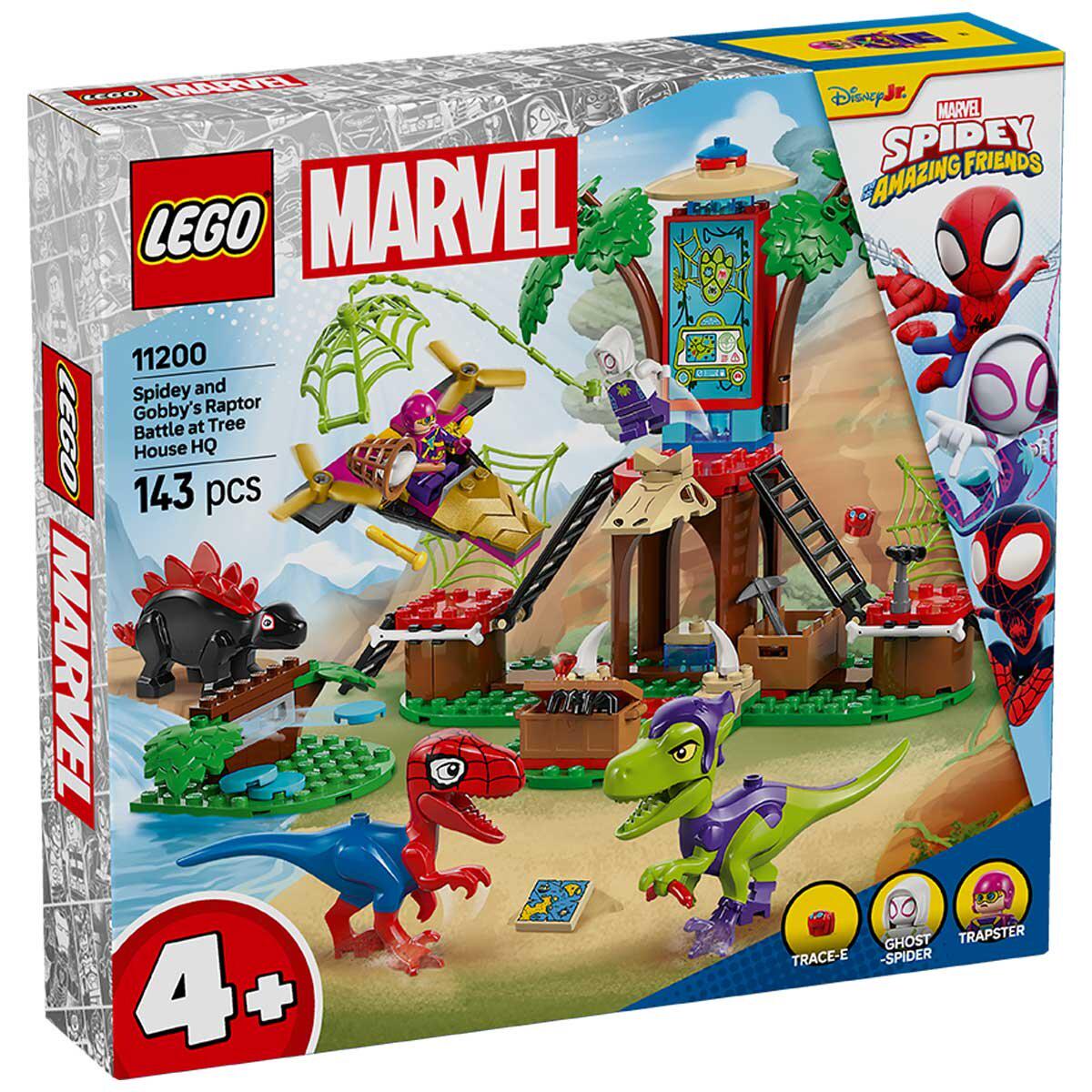 LEGO Marvel Spidey And Gobbys Raptor Battle At Tree House HQ 11200