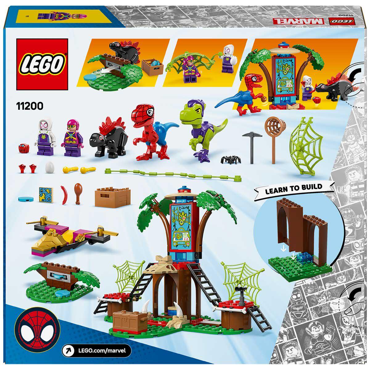 LEGO Marvel Spidey And Gobbys Raptor Battle At Tree House HQ 11200