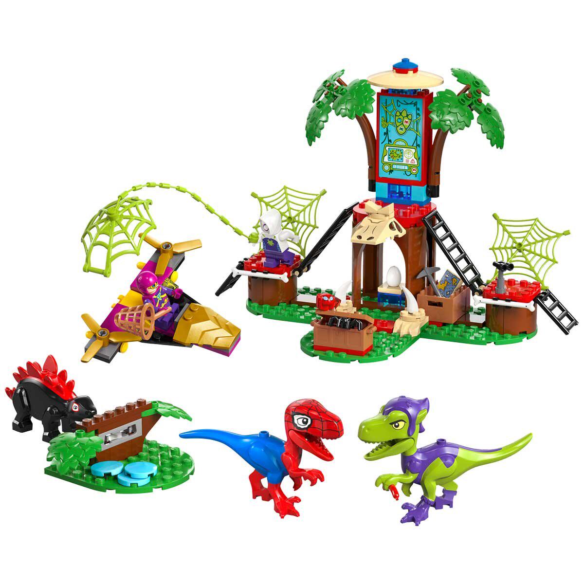 LEGO Marvel Spidey And Gobbys Raptor Battle At Tree House HQ 11200