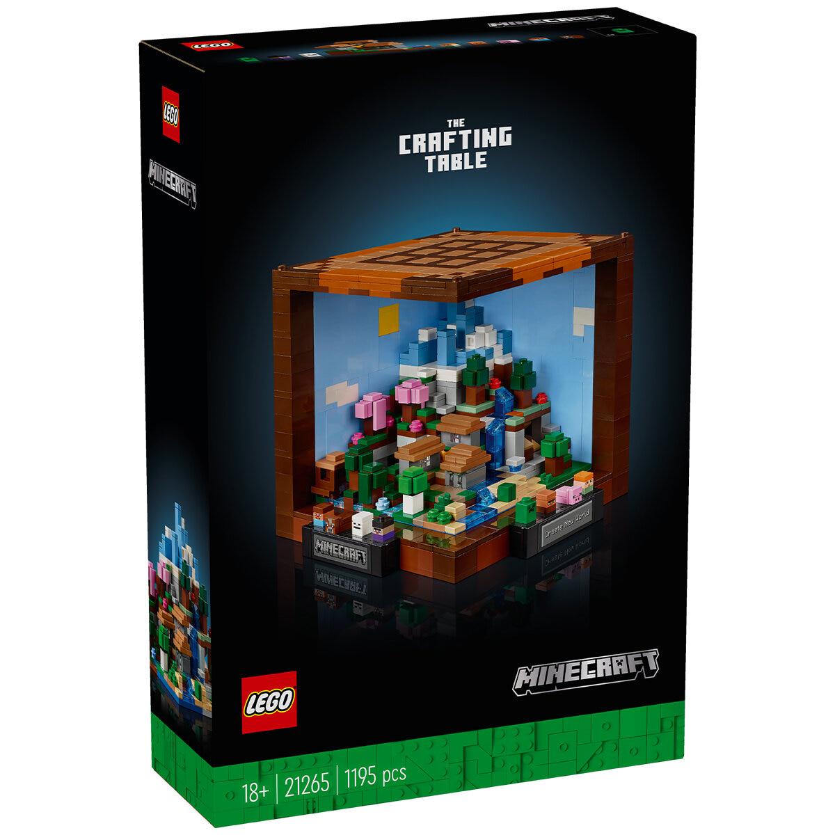 LEGO Minecraft The Crafting Table For Adults 21265