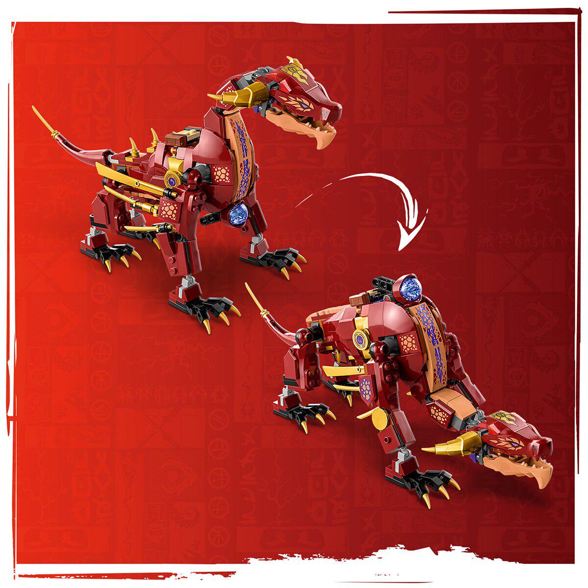LEGO NINJAGO Heatwave Transforming Lava Dragon 71793