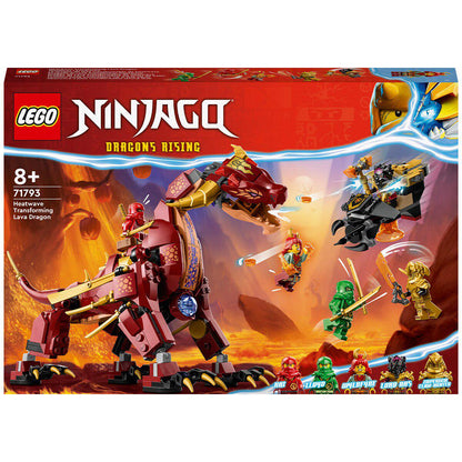 LEGO NINJAGO Heatwave Transforming Lava Dragon 71793