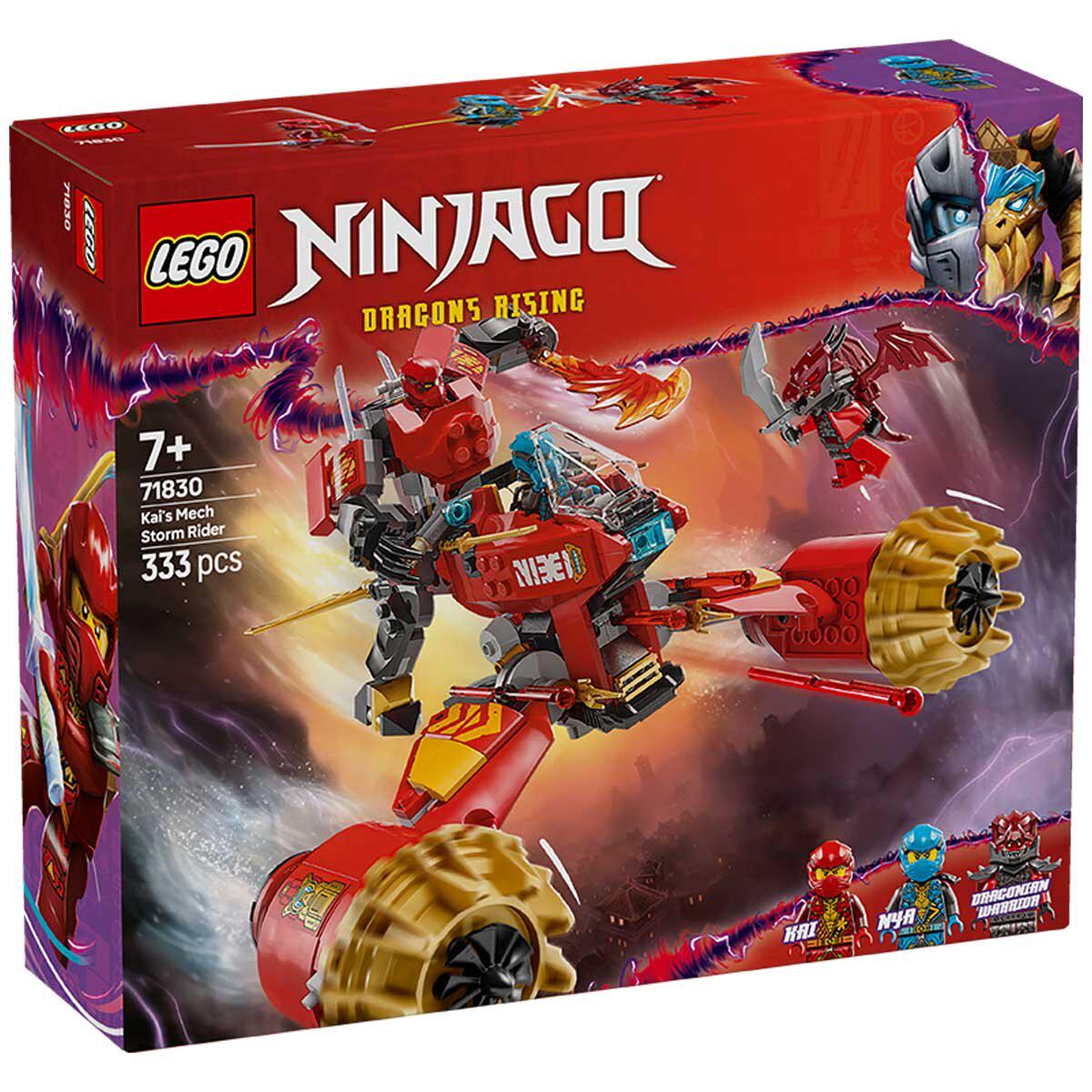 LEGO NINJAGO Kais Mech Storm Rider Combo Ninja Toy 71830