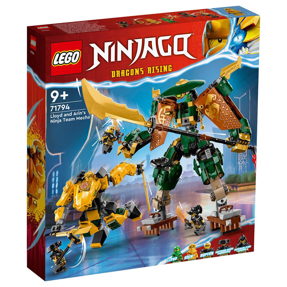 LEGO NINJAGO Lloyd And Arin's Ninja Team Mechs 71794