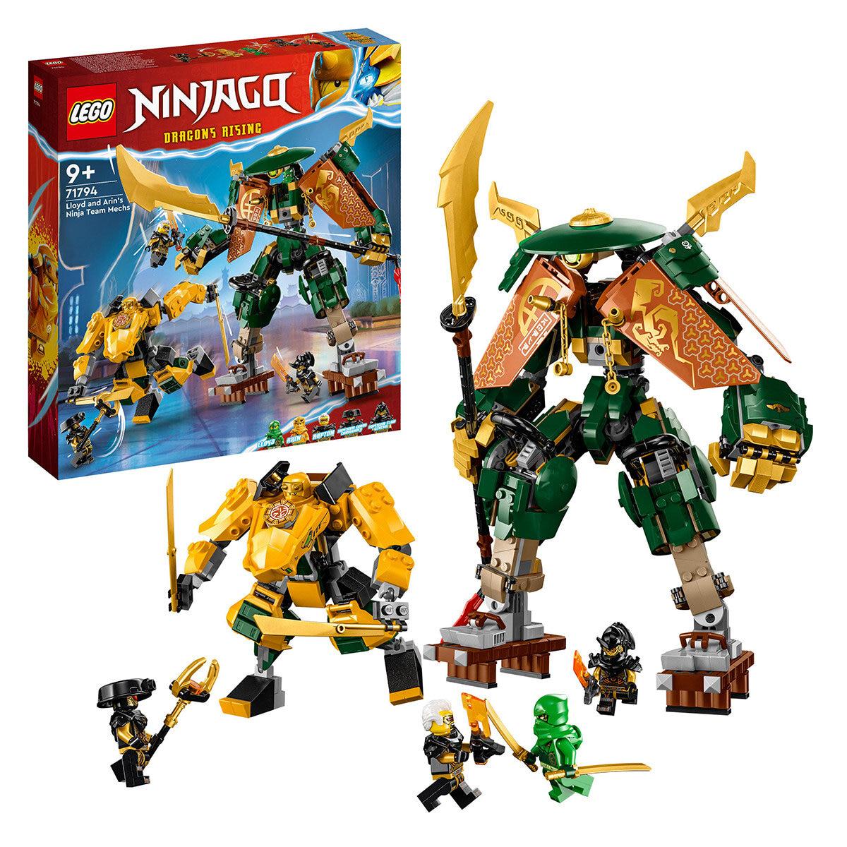 LEGO NINJAGO Lloyd And Arin's Ninja Team Mechs 71794