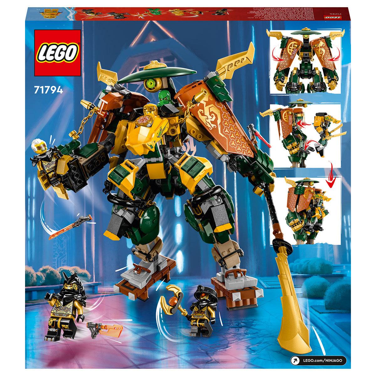 LEGO NINJAGO Lloyd And Arin's Ninja Team Mechs 71794