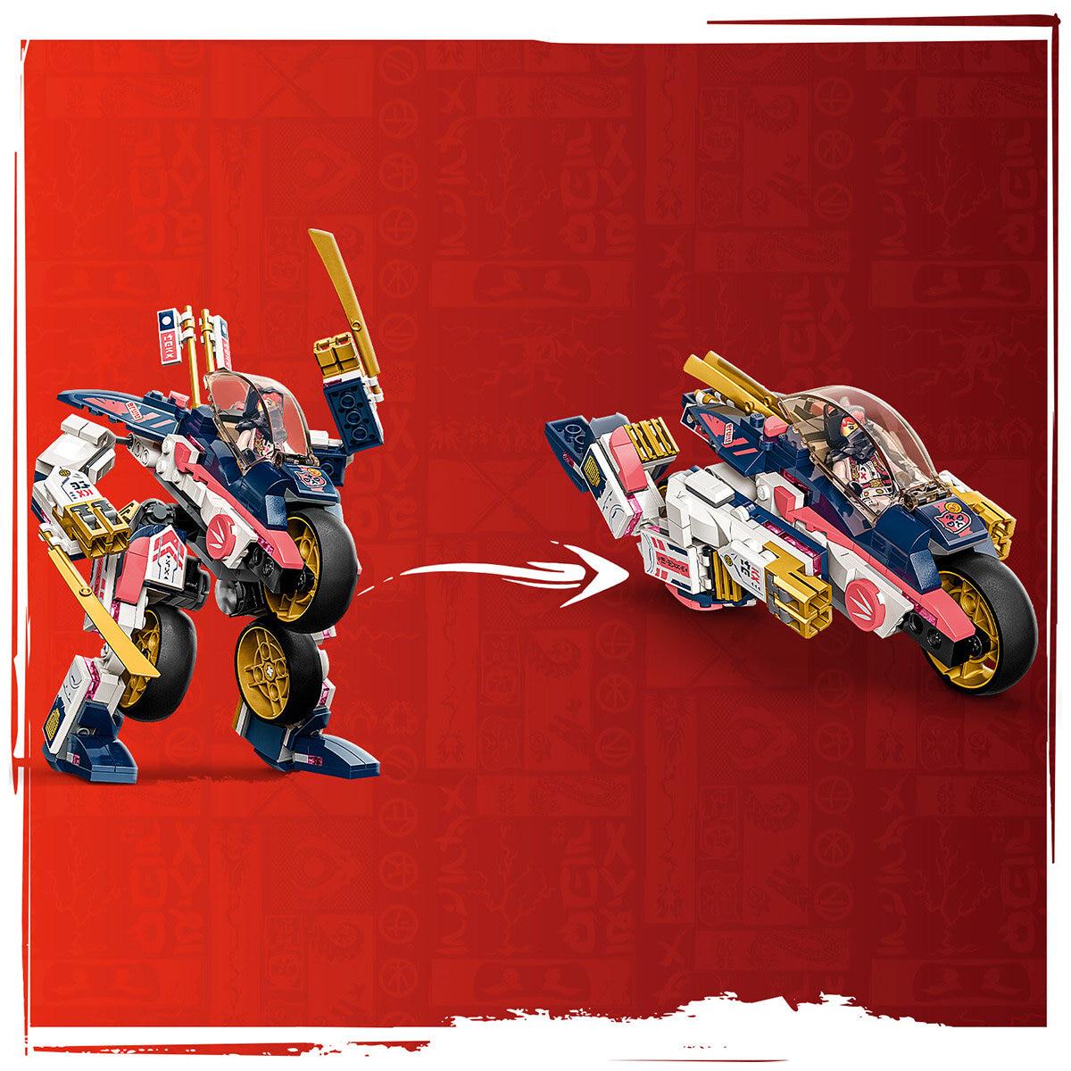 LEGO NINJAGO Sora's Transforming Mech Bike Racer 71792