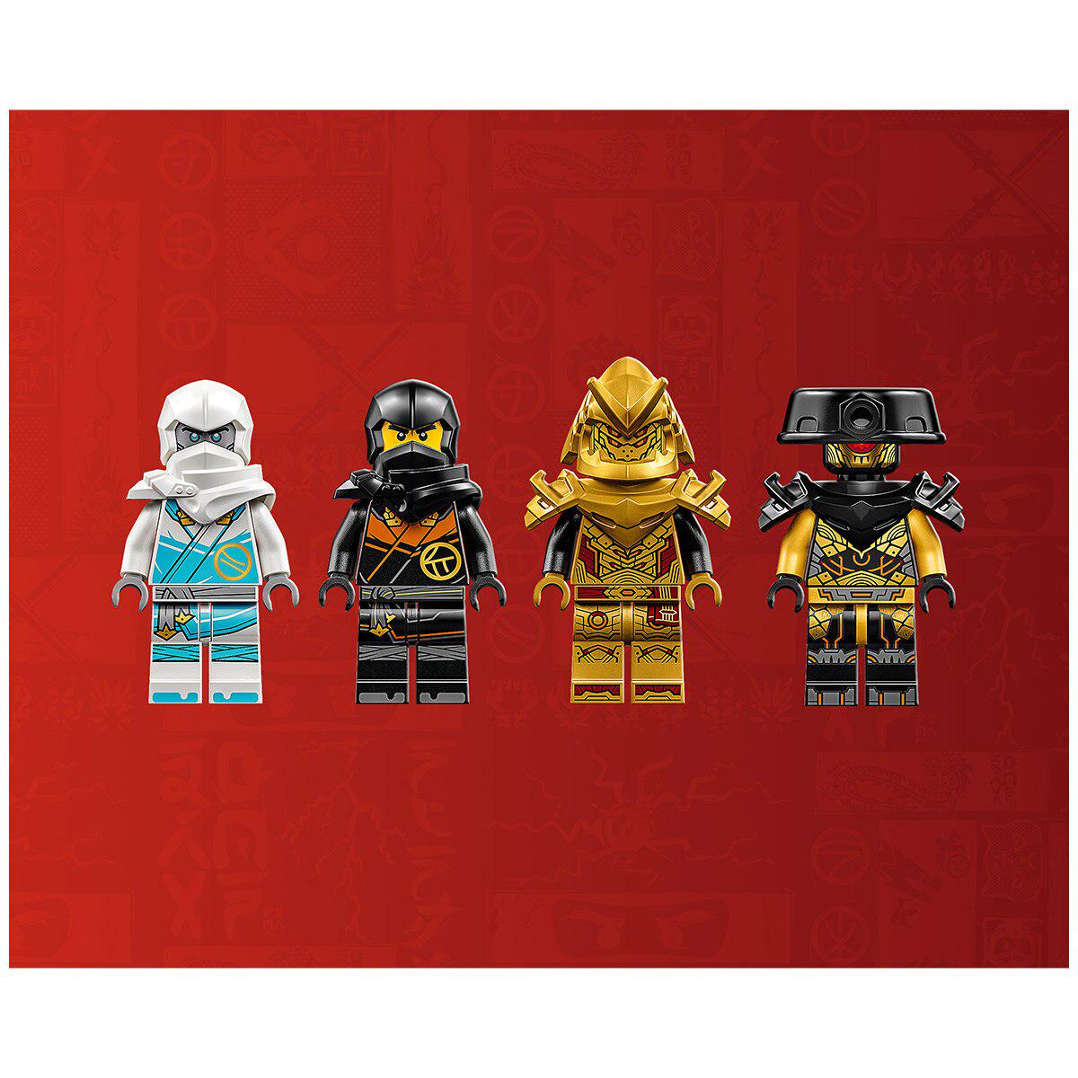 LEGO NINJAGO Zanes Dragon Power Spinjitzu Race Car 71791