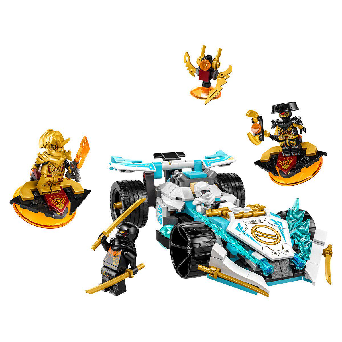 LEGO NINJAGO Zanes Dragon Power Spinjitzu Race Car 71791