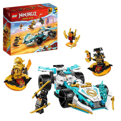 LEGO NINJAGO Zanes Dragon Power Spinjitzu Race Car 71791