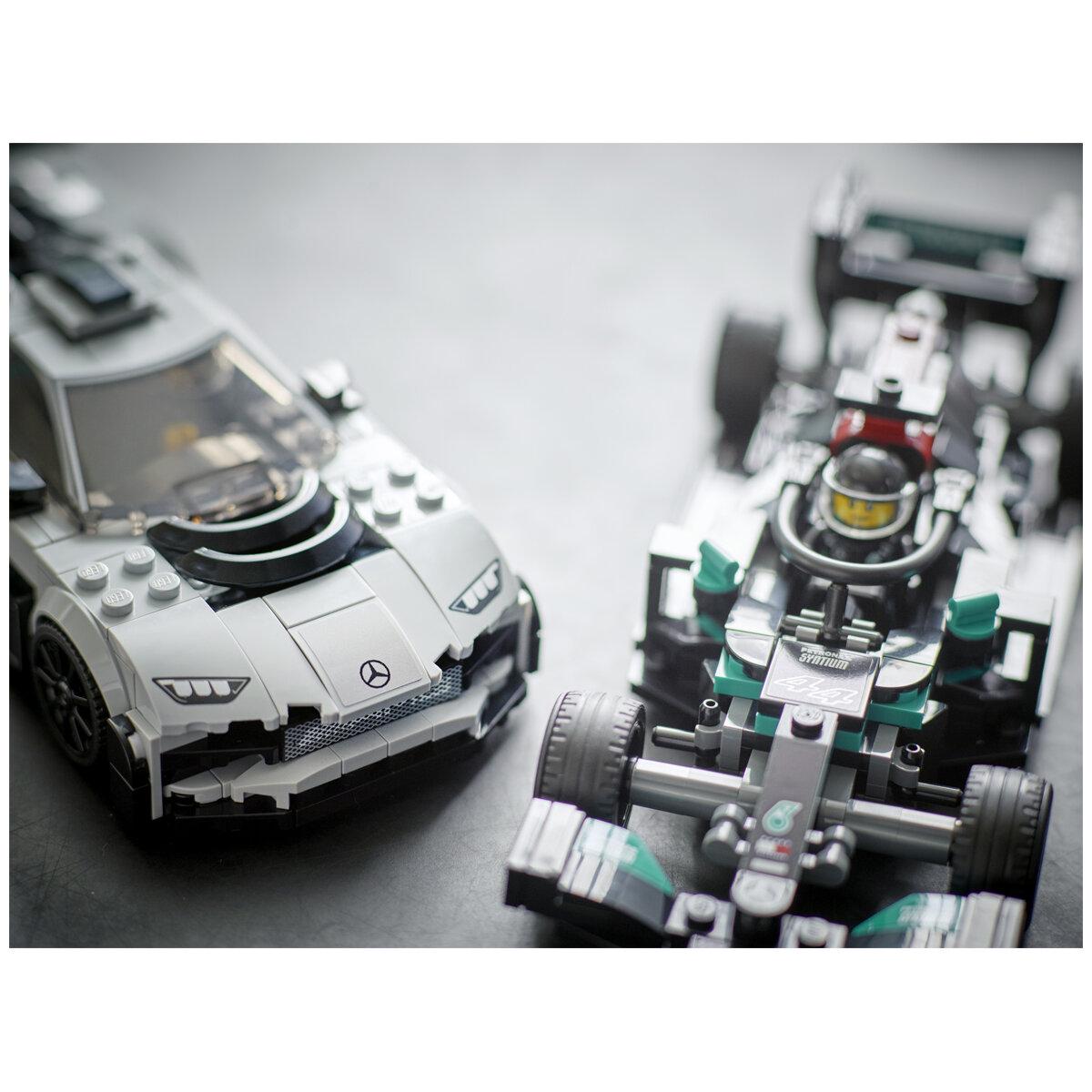 LEGO Speed Champions Mercedes-AMG F1 W12 E Performance And Mercedes-AMG Project One 76909