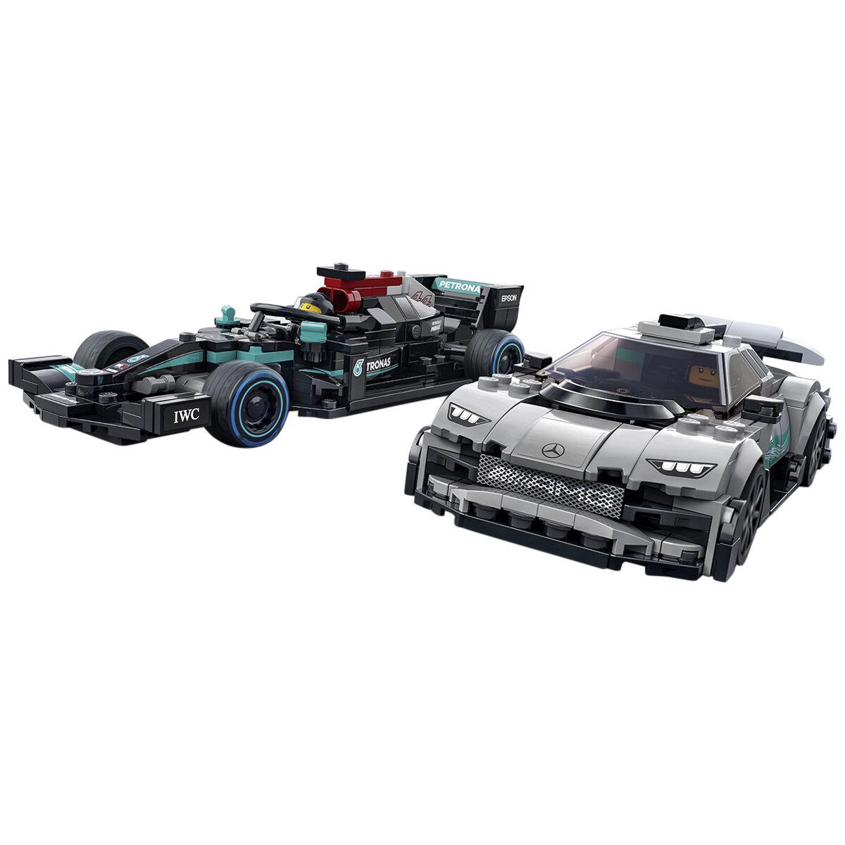 LEGO Speed Champions Mercedes-AMG F1 W12 E Performance And Mercedes-AMG Project One 76909