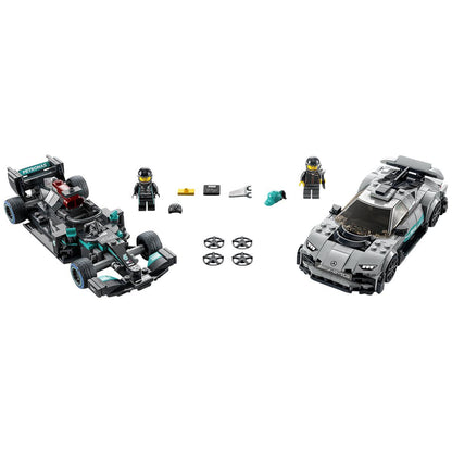 LEGO Speed Champions Mercedes-AMG F1 W12 E Performance And Mercedes-AMG Project One 76909