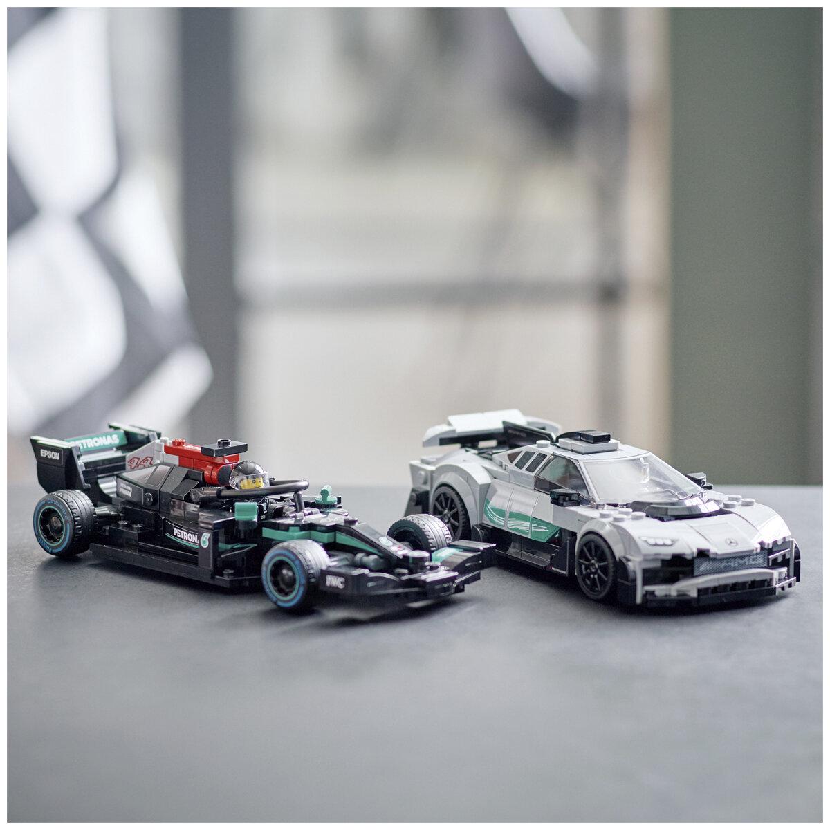 LEGO Speed Champions Mercedes-AMG F1 W12 E Performance And Mercedes-AMG Project One 76909
