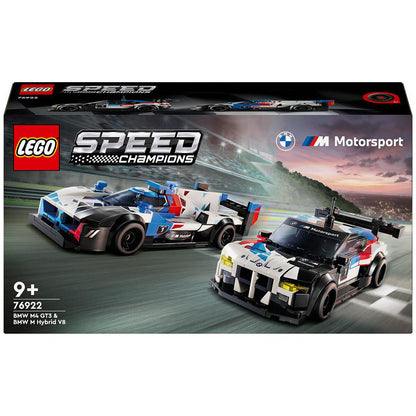 LEGO Speed Champions BMW M4 GT3 And BMW M Hybrid V8 Race Cars 76922