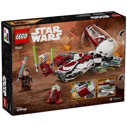 LEGO Star Wars Ahsokas Jedi Interceptor Starfighter Building Toy 75401