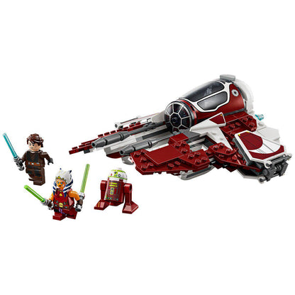 LEGO Star Wars Ahsokas Jedi Interceptor Starfighter Building Toy 75401