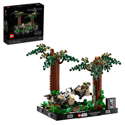 LEGO Star Wars Endor Speeder Chase Diorama 75353