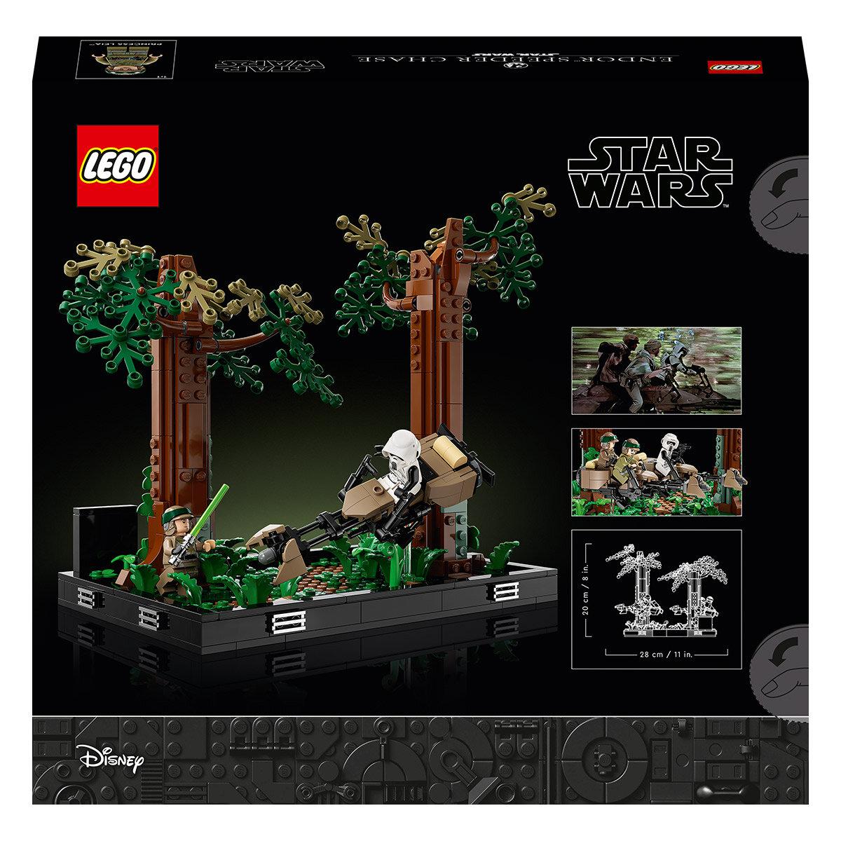 LEGO Star Wars Endor Speeder Chase Diorama 75353