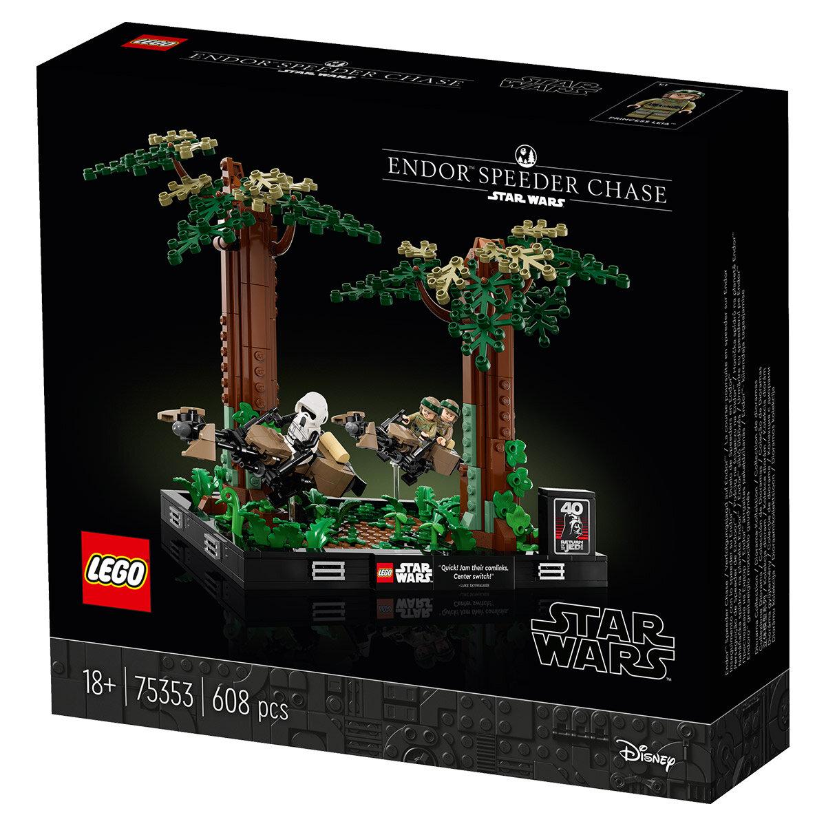 LEGO Star Wars Endor Speeder Chase Diorama 75353