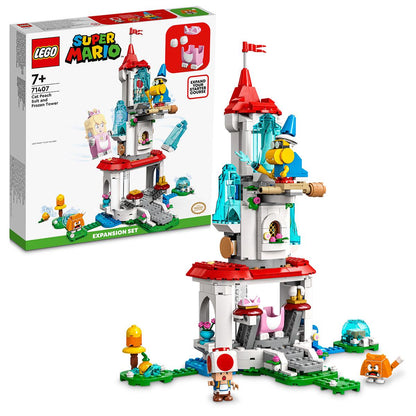LEGO Super Mario Cat Peach Suit And Frozen Tower Expansion Set 71407