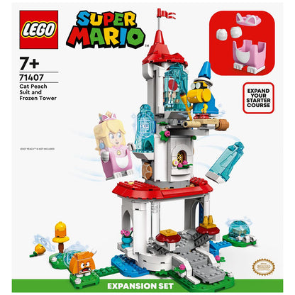 LEGO Super Mario Cat Peach Suit And Frozen Tower Expansion Set 71407