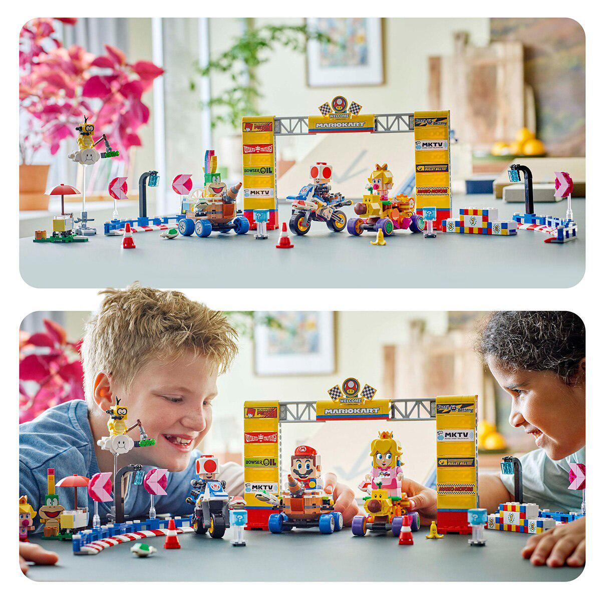 LEGO Super Mario: Mario Kart Baby Peach and Grand Prix Set, Racing Toy 72036